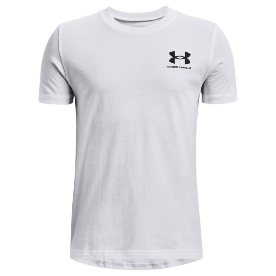 Under Armour Παιδική κοντομάνικη μπλούζα UA Sportstyle Left Chest SS Under Armour Παιδική κοντομάνικη μπλούζα UA Sportstyle Left Chest SS
